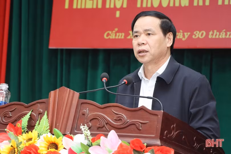 Cẩm Xuyên bàn giải pháp “tăng tốc” phát triển kinh tế - xã hội năm 2023