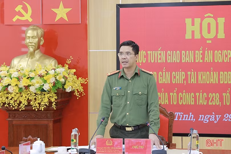 Duy trì hoạt động, nâng cao hiệu quả các tổ công tác đặc biệt của Công an Hà Tĩnh