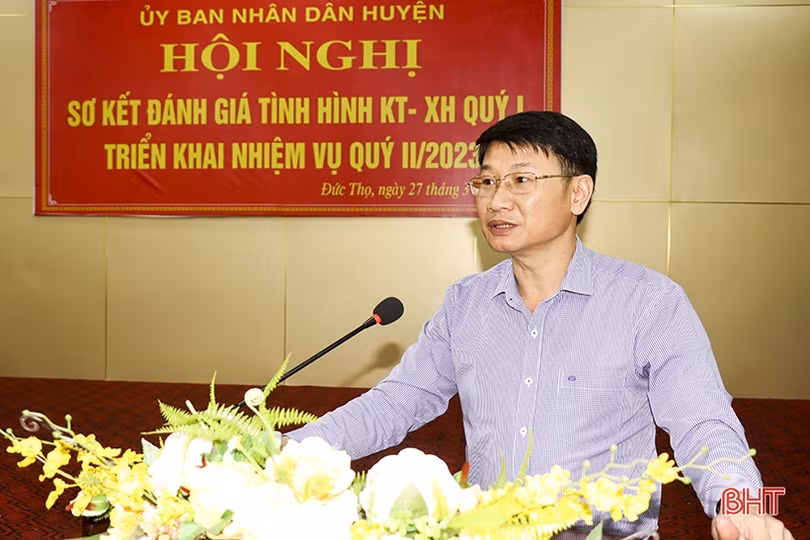 Đức Thọ tập trung cao thực hiện các nhiệm vụ kinh tế - xã hội