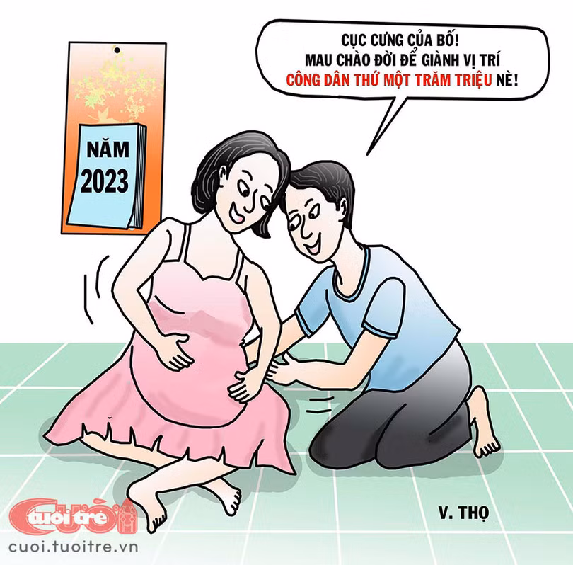 “Chạy đua” làm công dân Việt Nam thứ 100 triệu
