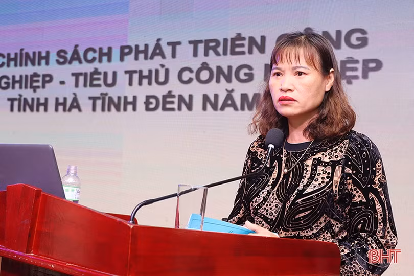 Phổ biến chính sách hỗ trợ, phương án phát triển cụm công nghiệp Hà Tĩnh