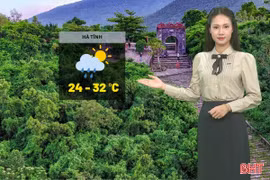 Dự báo thời tiết Hà Tĩnh ngày 27/9: Ngày nắng gián đoạn