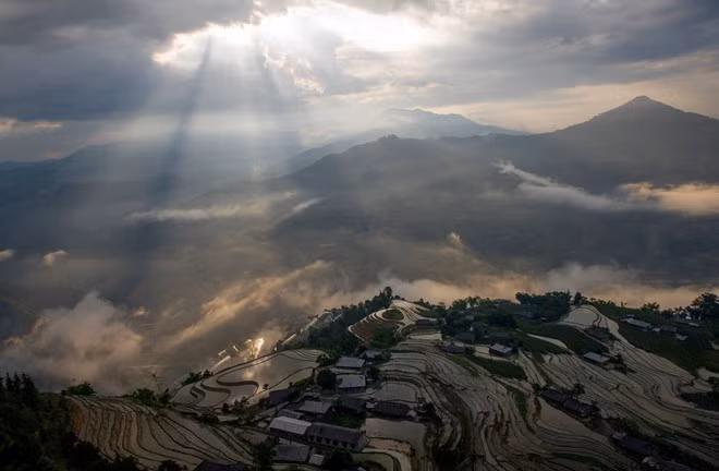 tuyet tac ruong bac thang hoang su phi mua nuoc do