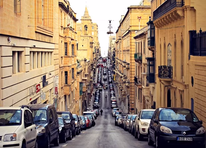 malta quoc dao tran ngap anh mat troi o dia trung hai