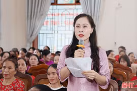Xã Toàn Lưu triển khai "Tháng nghe phụ nữ nói" qua hội nghị đối thoại