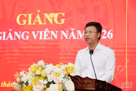 Trường Chính trị Trần Phú khai giảng lớp bồi dưỡng giảng viên năm 2026