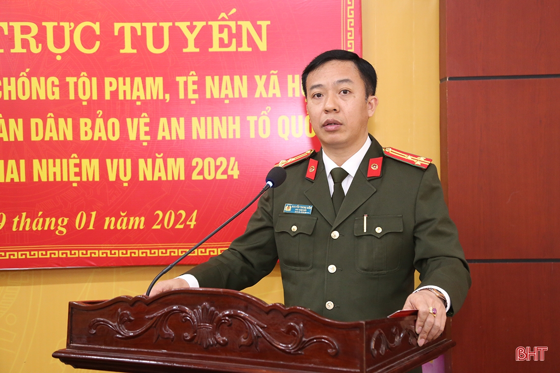Phát huy sức mạnh tổng hợp trong đấu tranh phòng, chống tội phạm trên địa bàn Hà Tĩnh