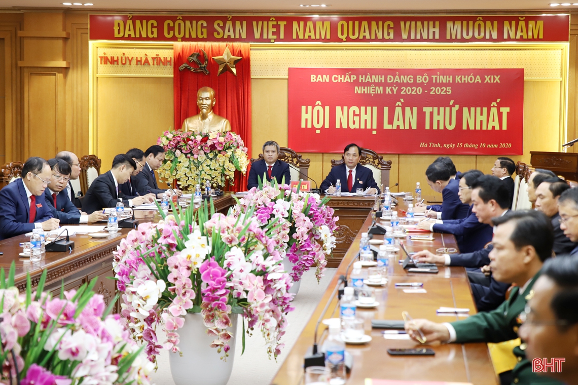Sáng nay, Đại hội Đảng bộ Hà Tĩnh khóa XIX công bố kết quả bầu nhân sự nhiệm kỳ mới