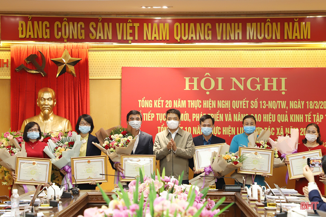 Các cấp, ngành cần tập trung tháo gỡ khó khăn, thúc đẩy kinh tế tập thể phát triển
