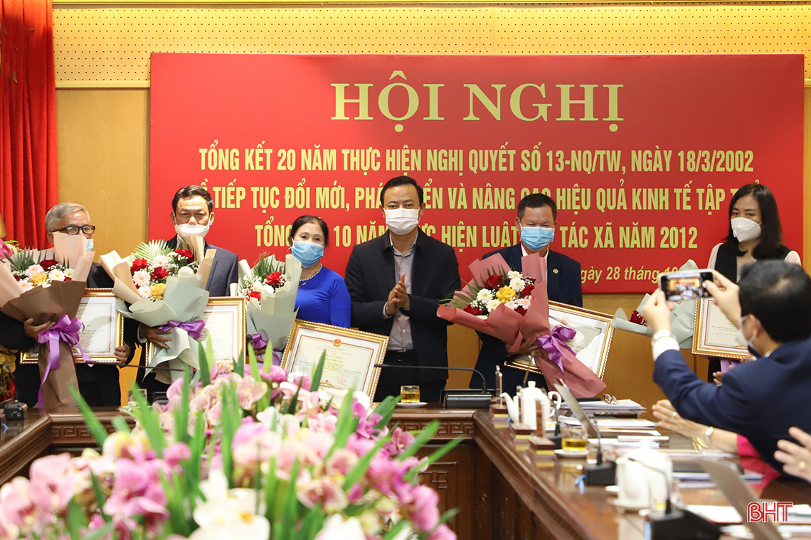 Các cấp, ngành cần tập trung tháo gỡ khó khăn, thúc đẩy kinh tế tập thể phát triển