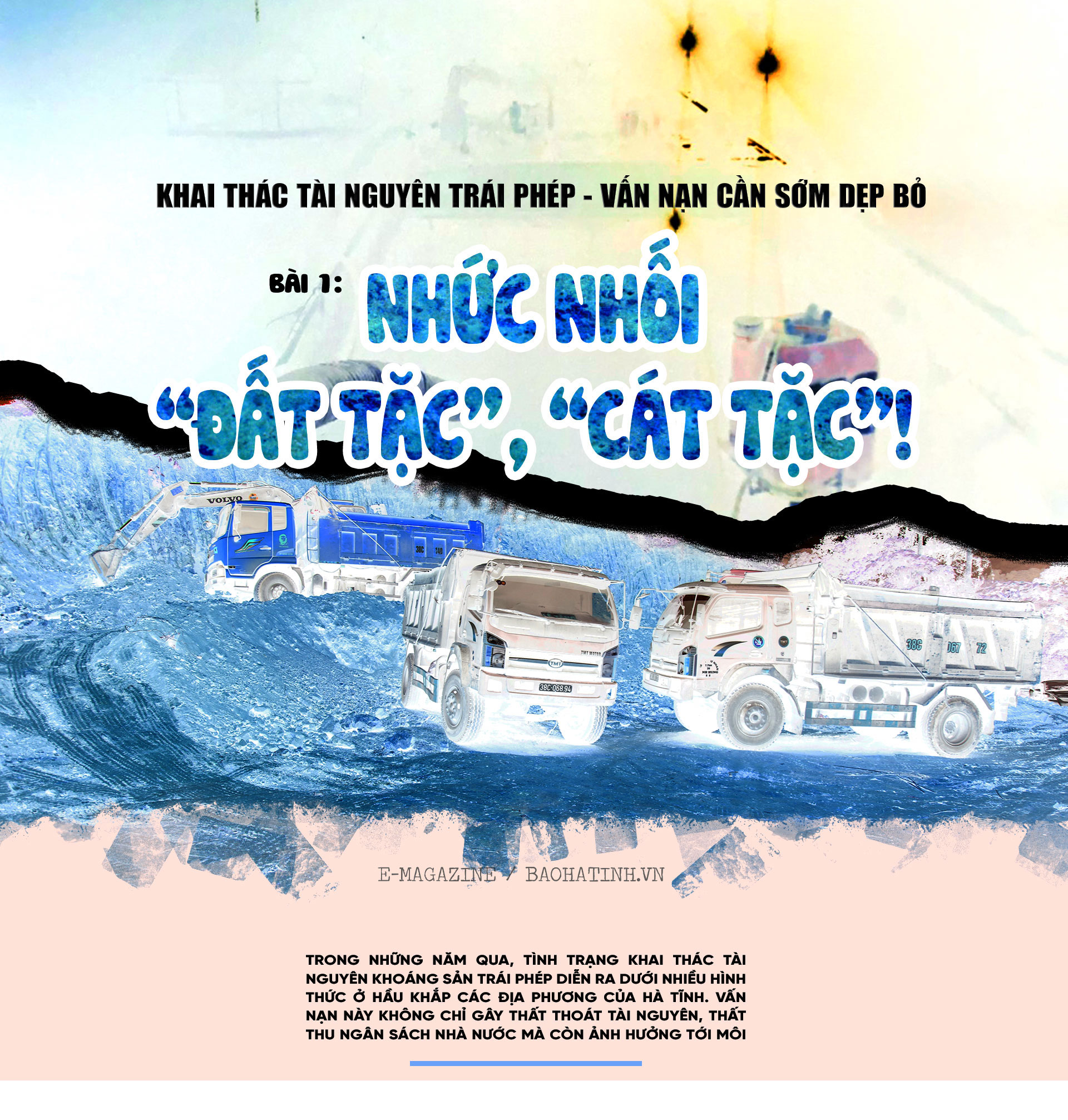 Khai thác tài nguyên trái phép, vấn nạn cần sớm dẹp bỏ (bài 1): Nhức nhối “đất tặc”, “cát tặc”!