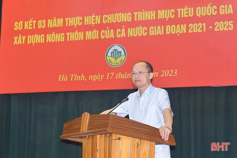 Xây dựng Hà Tĩnh đạt chuẩn tỉnh NTM là nhiệm vụ trọng tâm, xuyên suốt