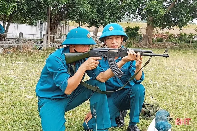Cán bộ quân sự xã “đa năng” ở Hà Tĩnh
