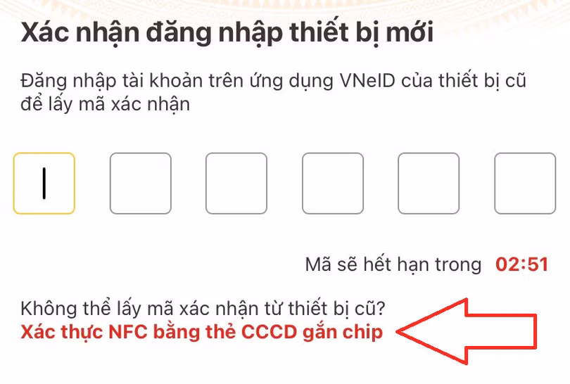 Hướng dẫn đăng nhập VNeID trên smartphone mới