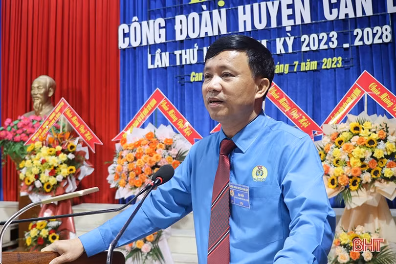 Xây dựng tổ chức Công đoàn TX Hồng Lĩnh, Can Lộc vững mạnh
