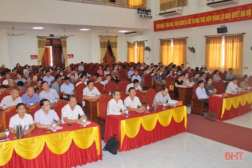 Lộc Hà nâng cao chất lượng sinh hoạt các chuyên đề xây dựng Đảng