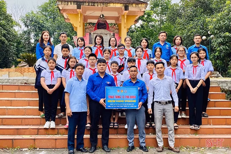 Hội đồng Đội tỉnh Hà Tĩnh được Trung ương Đoàn khen thưởng