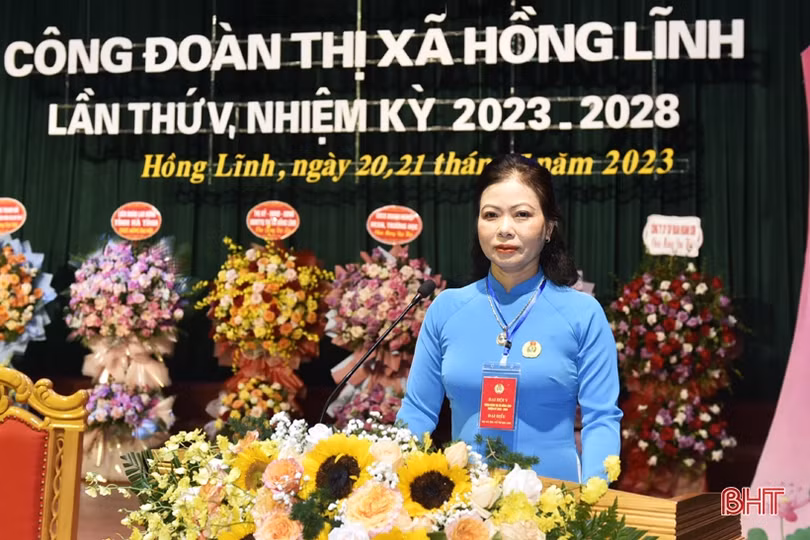 Xây dựng tổ chức Công đoàn TX Hồng Lĩnh, Can Lộc vững mạnh