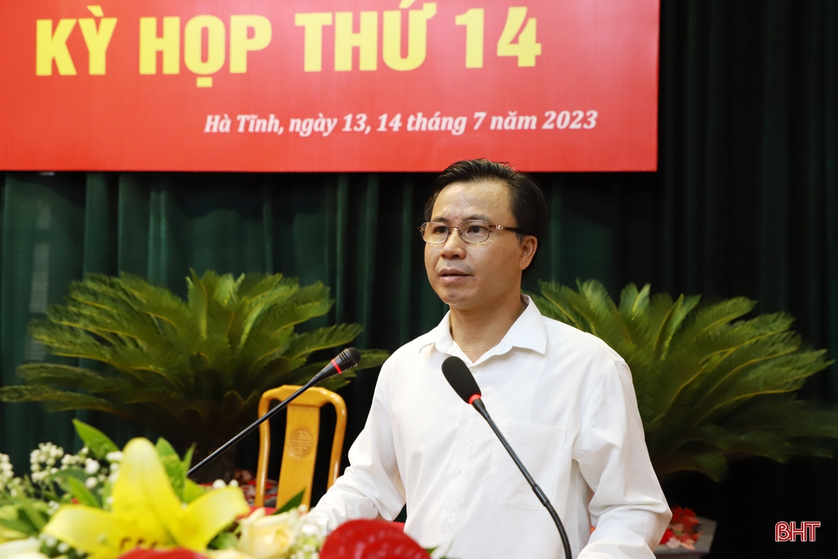 Kỳ họp thứ 14, HĐND tỉnh Hà Tĩnh: Sôi nổi thảo luận, thẳng thắn chất vấn