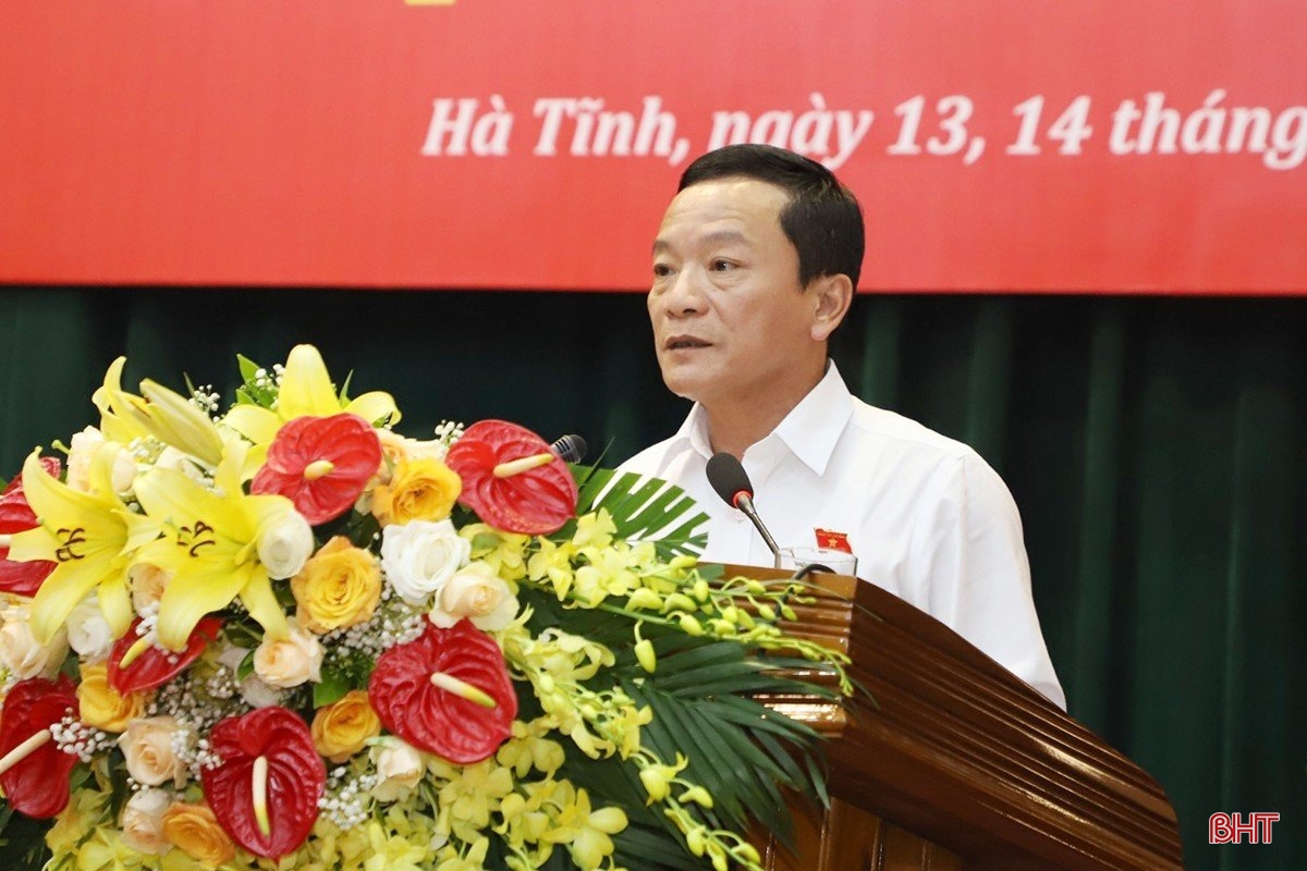 Kỳ họp thứ 14, HĐND tỉnh Hà Tĩnh: Sôi nổi thảo luận, thẳng thắn chất vấn