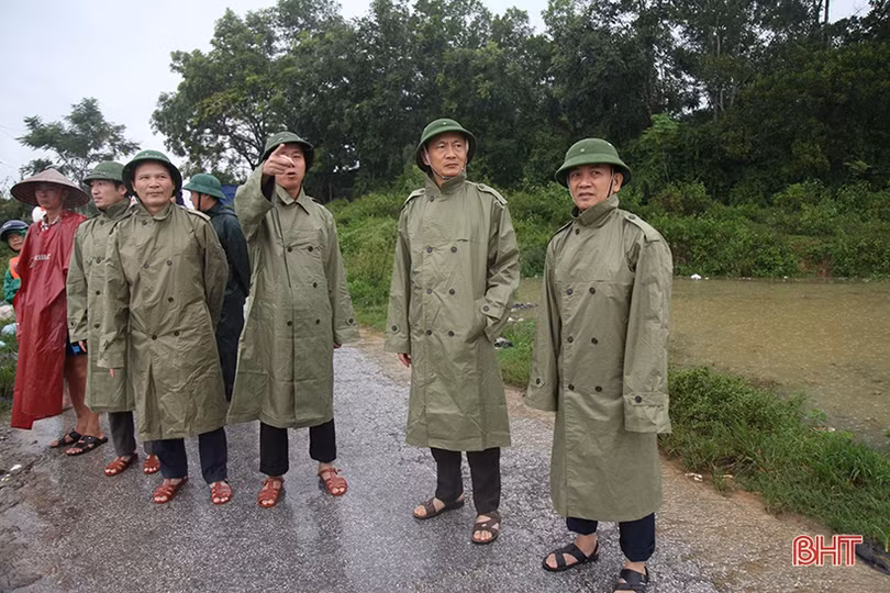 Các địa phương, đơn vị tập trung cao nhất cho công tác ứng phó với mưa lũ