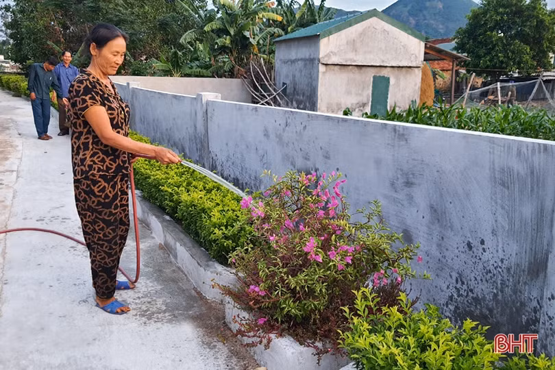 Thăm khu dân cư xanh” nơi vùng biển ngang Kỳ Anh
