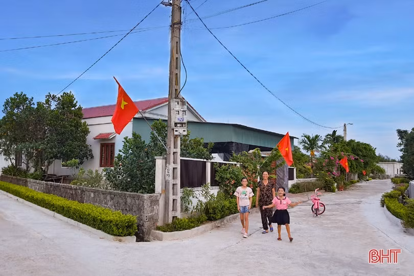 Thăm khu dân cư xanh” nơi vùng biển ngang Kỳ Anh