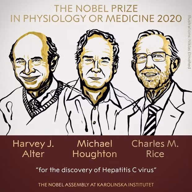 3 nhà khoa học giành Nobel Y học với nghiên cứu về virus viêm gan C