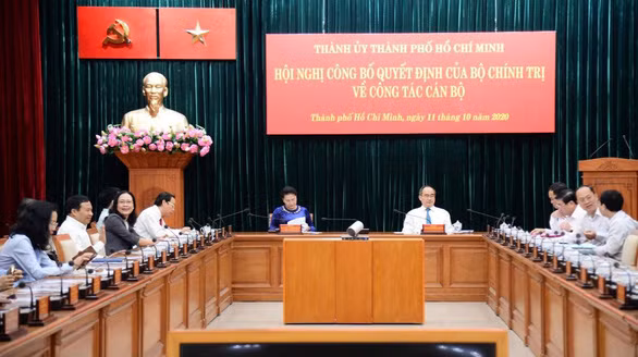 Giới thiệu ông Nguyễn Văn Nên để bầu làm Bí thư Thành ủy TP. Hồ Chí Minh nhiệm kỳ 2020-2025