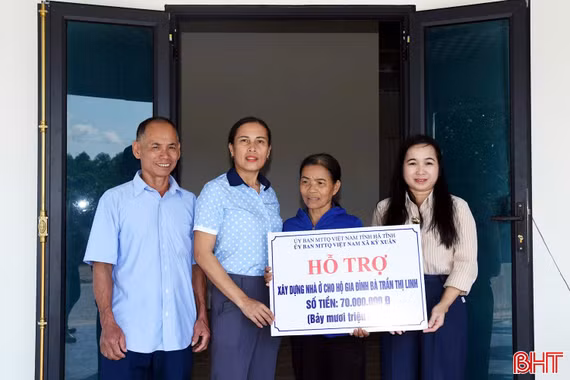Kỳ Xuân tranh thủ tối đa nguồn lực làm nhà ở cho người nghèo