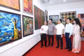 Khai mạc Triển lãm mỹ thuật "Khát vọng" của họa sĩ Lê Quang Lĩnh