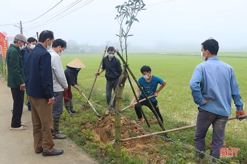 Hà Tĩnh: Nhiều địa phương ra quân xây dựng NTM, đô thị văn minh