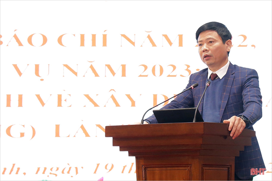 Hà Tĩnh tổng kết hoạt động báo chí, trao Giải Búa liềm vàng cấp tỉnh năm 2022