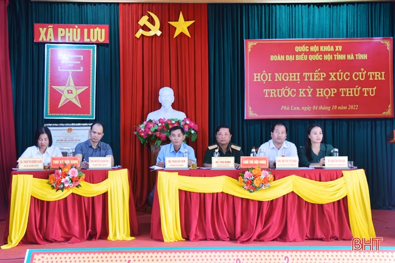 Cử tri Lộc Hà, Thạch Hà mong muốn giải quyết tốt các vấn đề về đất đai