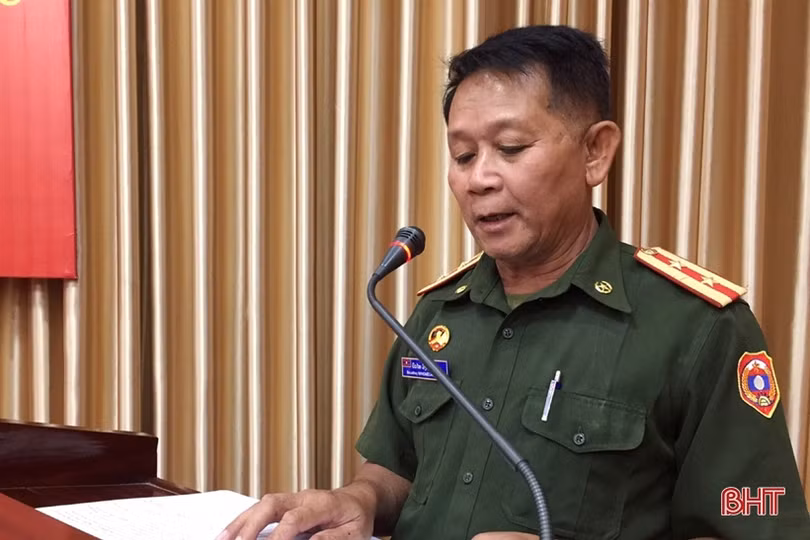 Đoàn cán bộ nghiên cứu chiến lược Quân sự Quân đội Lào học hỏi kinh nghiệm lực lượng vũ trang Hà Tĩnh