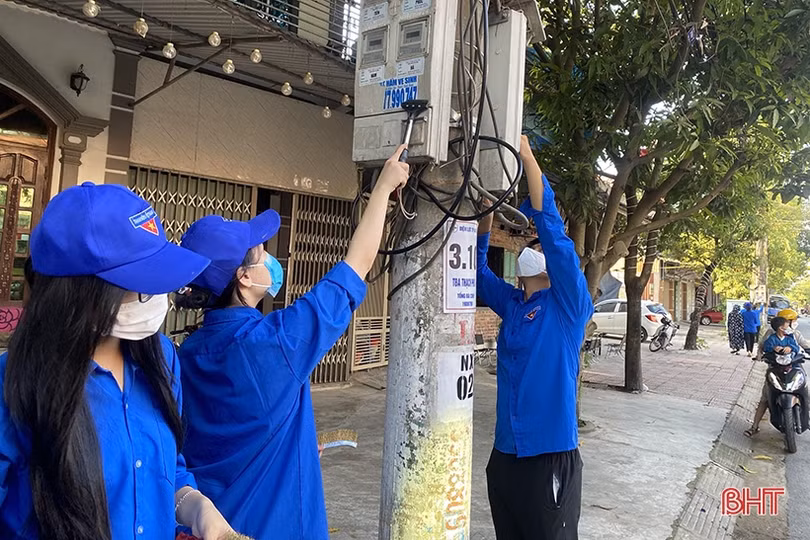 Người dân TP Hà Tĩnh sôi nổi xây dựng tổ dân phố mẫu