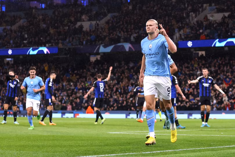 Haaland tỏa sáng trong trận thắng 5-0 của Man City