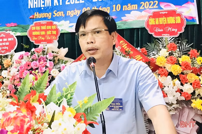 Bầu 13 ủy viên BCH Hội Doanh nghiệp huyện Hương Sơn nhiệm kỳ 2022 - 2027