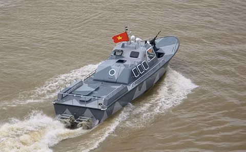 Xuồng cao tốc gắn súng điều khiển tự động của Việt Nam