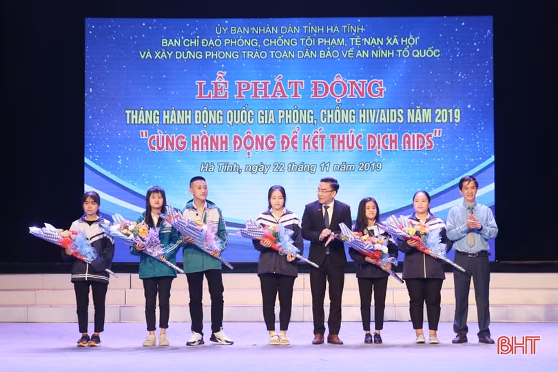 Hà Tĩnh đặt mục tiêu khống chế tỷ lệ nhiễm HIV dưới 0,12% vào năm 2020