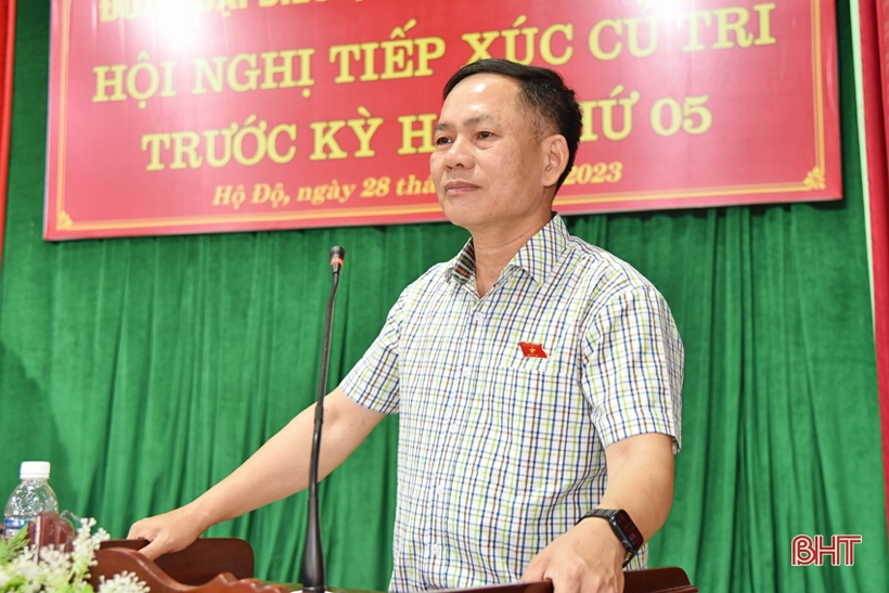 Cử tri Lộc Hà mong có thêm chính sách hỗ trợ xây dựng nông thôn mới