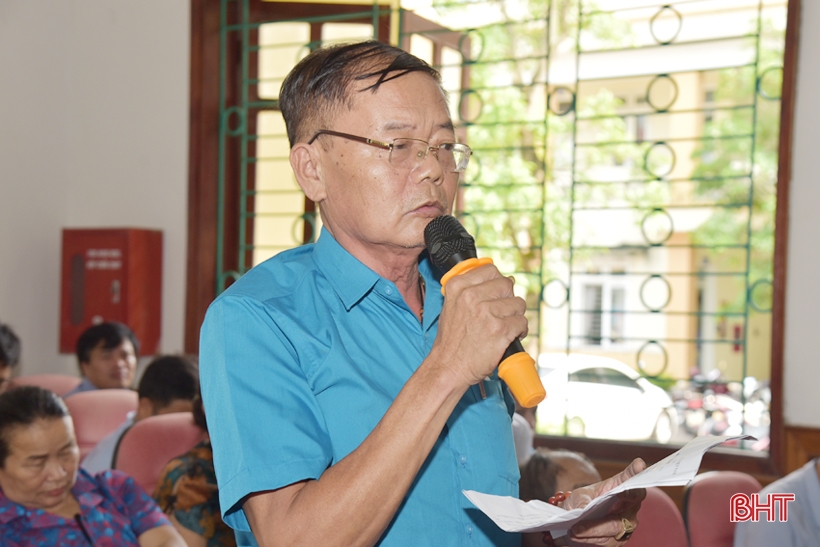 Cử tri Lộc Hà mong có thêm chính sách hỗ trợ xây dựng nông thôn mới