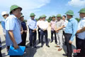 Bí thư Tỉnh ủy kiểm tra tiến độ các dự án giao thông trọng điểm