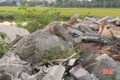 Khu dân cư thành bãi tập kết rác thải xây dựng