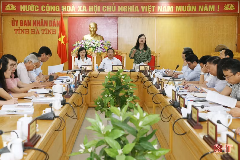 Tập trung hoàn chỉnh các nội dung dự kiến trình Kỳ họp thứ 11 HĐND tỉnh Hà Tĩnh