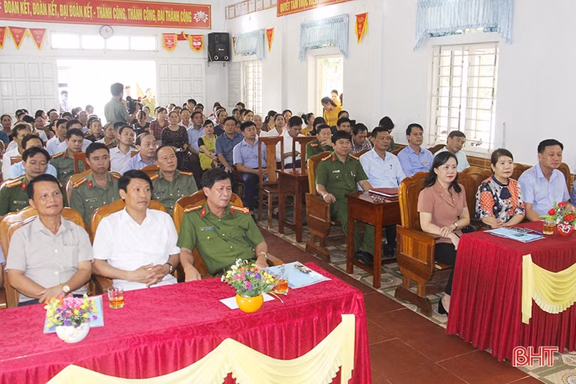 Thôn Bình Định đạt nhiều kết quả trong phong trào toàn dân bảo vệ an ninh tổ quốc