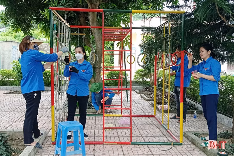 Tuổi trẻ Hà Tĩnh náo nức chào mừng đại hội điểm cấp tỉnh của cả nước