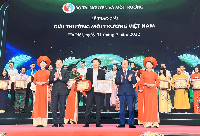 Vinamilk nhận giải thưởng Môi trường Việt Nam