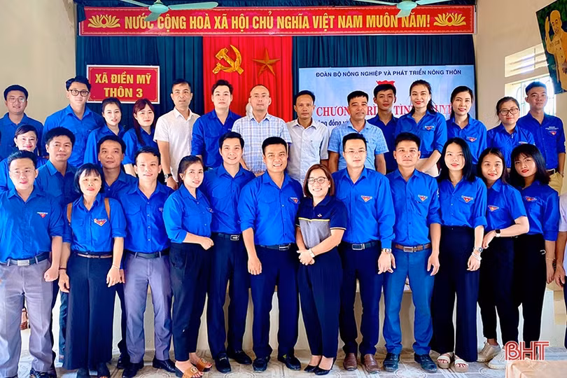 ĐVTN Sở NN&PTNT Hà Tĩnh chung sức vì cộng đồng, xây dựng nông thôn mới