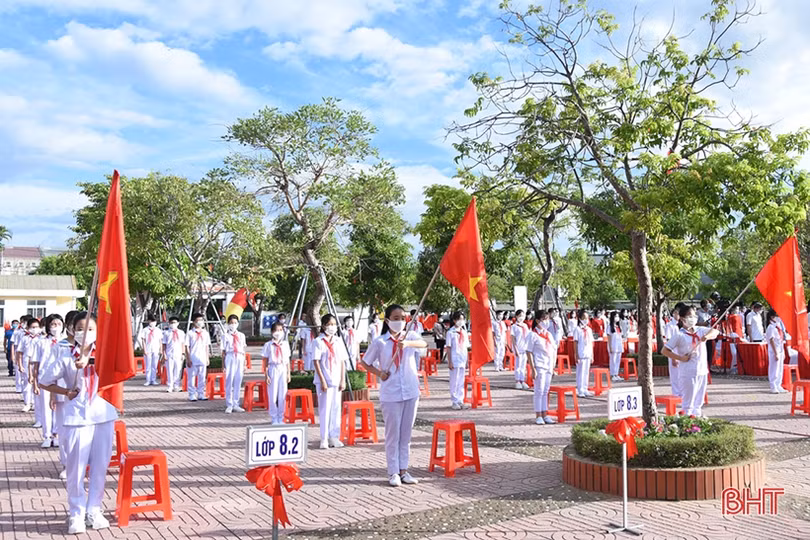 Học sinh lớp 1 ở Hà Tĩnh sẽ tựu trường ngày 22/8